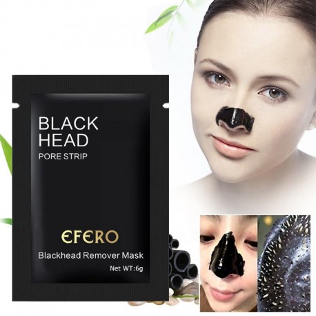 Blackhead Remove Nose Strips Facial Masks Deep Cleansing Purifying Bamboo Charcoal Face Masks Black Dots Acne Skin Care TSLM1