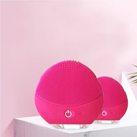 Electric Face Cleansing Brush  Skin Care Machine  Waterproof Silicone Brush Facial Cleansing Brush Washer Blackhead