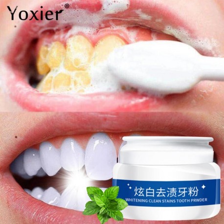 Yoxier Whitening Clean Stains Tooth Powder 