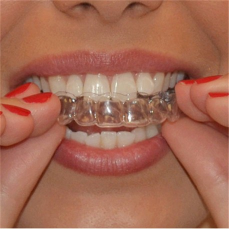 2PCS Thermoforming Moldable Mouth Dental Teeth Whitening Trays