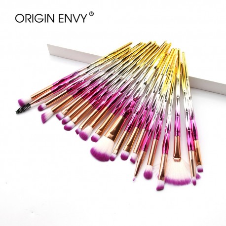 Diamond Makeup Brush Set