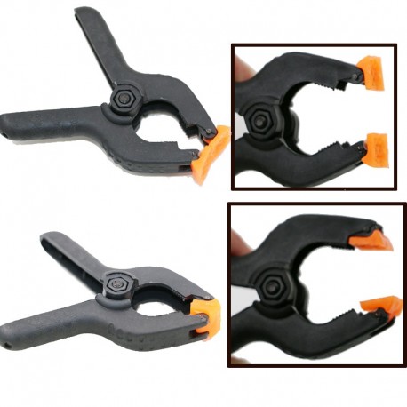  Hand Tools Hard Plastic Spring Clip Woodworking DIY Model Making Bonding Grip 2'' Toggle Clamps Clips Supplies