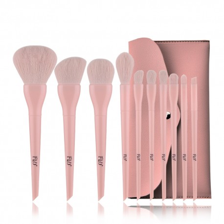 FLD 3/7pcs Cindy Makeup Brushes Set Face Eye Lip Powder Eyeshadow Eyebrow Make Up Brushe Cosmetic Tool Bag Brochas Maquillaje