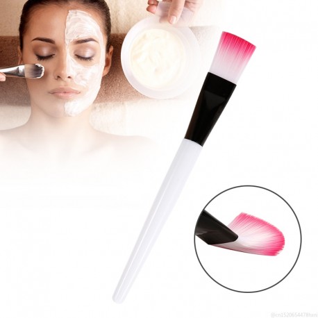 Clearance 1pcs DIY Mud Mixing Silicone Facial Mask Brushes Women Beauty Face Eyes Make Up Cosmetic Beauty Soft Brush Tool