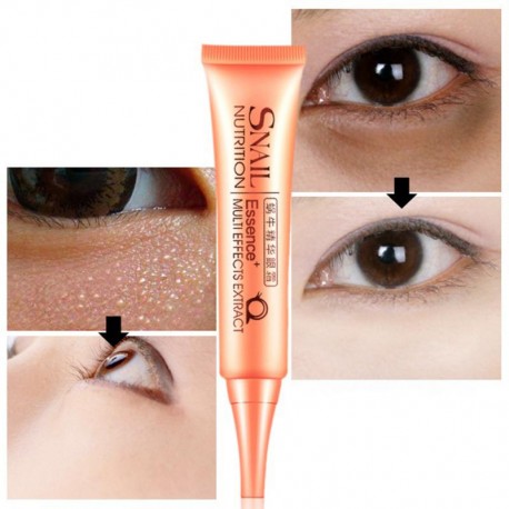 Natural Snail Eye Cream Removal Eye Dark Circle Anti Aging Wrinkle Puffiness Moisturizing Firming Eye Care TSLM2
