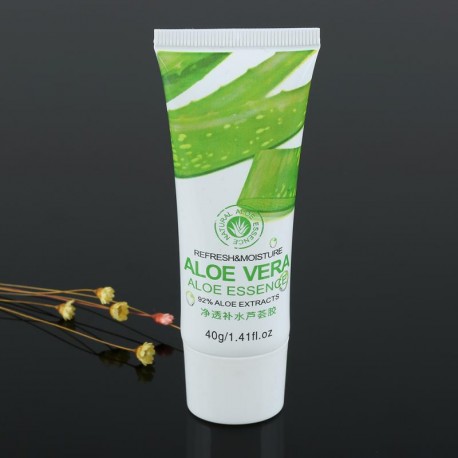 40g Natural Aloe Vera Gel 100% Pure Acne Scar Skin Sunscreen Acne Treatment Moisturzing Whitening Anti Wrinkle Cream TSLM2