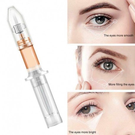 2 Minutes Instant Lifting Liquid Pump Eye Cream Anti Puffiness Wrinkles Effect Lasting Remove Eye Bag Fine Lines Cream TSLM2