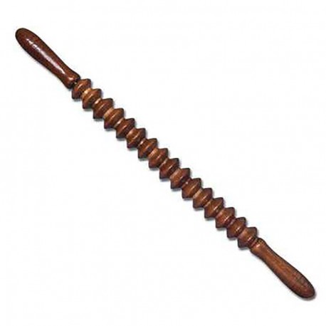 Wood Massager Roller Handheld Cellulite Blasters Massage Point Stick Body Therapy Massager Muscle Relief Tool, 55cm Long