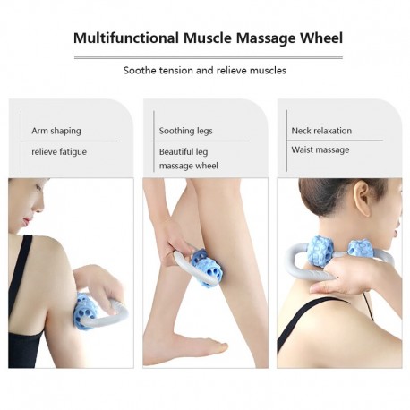 Body Massager Fast Anti Cellulite Roller Handheld Multifunction Body Leg Waist Tools Roller Health Care Cellulite Massage
