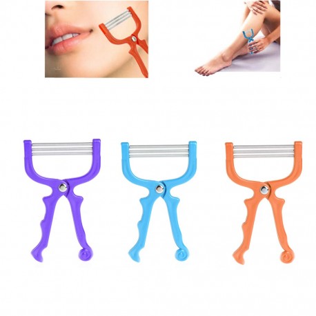 1Pc  Epi Roller Handheld Safe Face Facial Hair Removal Threading Beauty Epilator