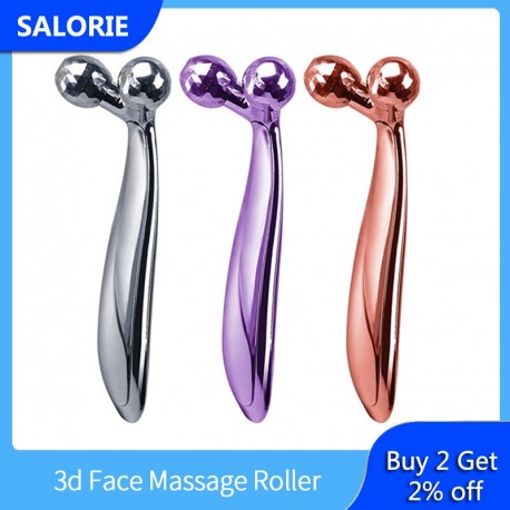 3d Facial Massager Face Massage Roller Handheld Y Shape Wrinkle Remover Guasha Massage Body V Facial Lifting Massager Relaxation