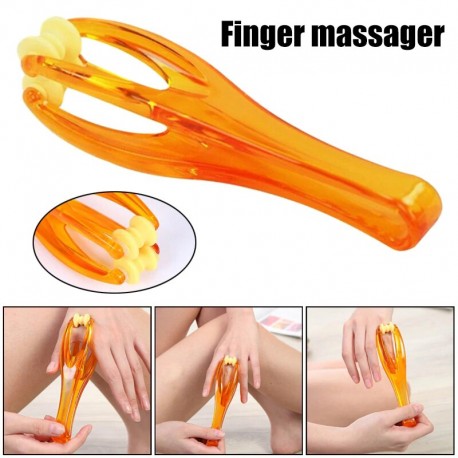1Pcs Mini Finger Joint Hand Massager Roller Handheld Relax Relieve Pain Finger Arthritis Blood Circulation Tool Finger Massager