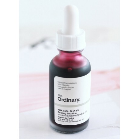 The Ordinary AHA 30% + BHA 2% Peeling Solution 10-Minute Exfoliating Facial 30ml