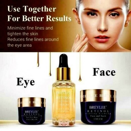 BREYLEE Retinol Face Serum Essence EYE cream Facial  Anti-Agin moisture cream