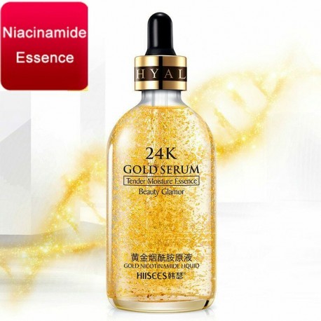 LAIKOU 24k Gold Face Serum Whitening Essence Cream Hyaluronic Acid Serum