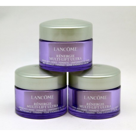 3 x 15 - 45 ml Lancome Renergie Multi-Lift ULTRA Anti Wrinkle Anti Falten Cream