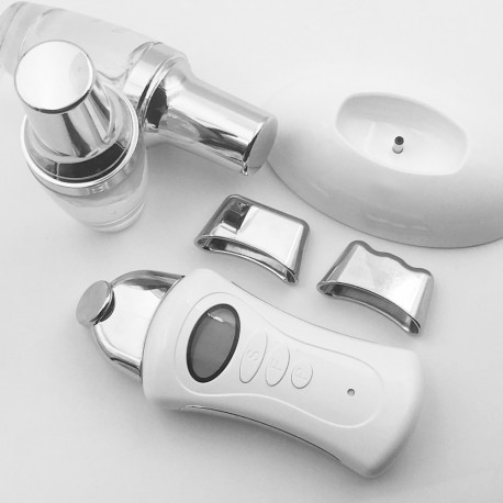 handheld galvanic spa nu electroporator skin tightening face lift microcurrent facial machine galvanic current device skin care|