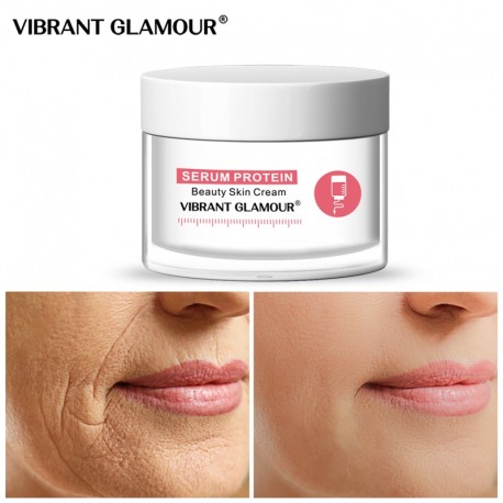 Pure Collagen Face Cream Deep Hydration Anti Aging Anti wrinkle Firming Serum Protein Cream Face Care Maquiagem TSLM1|Facial Sel