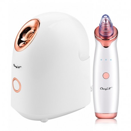 Professional Hot Facial Steamer Nano Mist Deep Pore Cleanser Face Steaming Sauna Spa Humidifier Skin Beauty + Blackhead Removal|