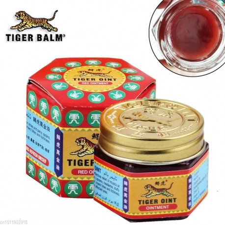 Red Tiger Balm Ointment For Headache Toothache Stomachache Painkiller Muscle Relieving Lion Balm Dizziness Essential Balm TSLM2|