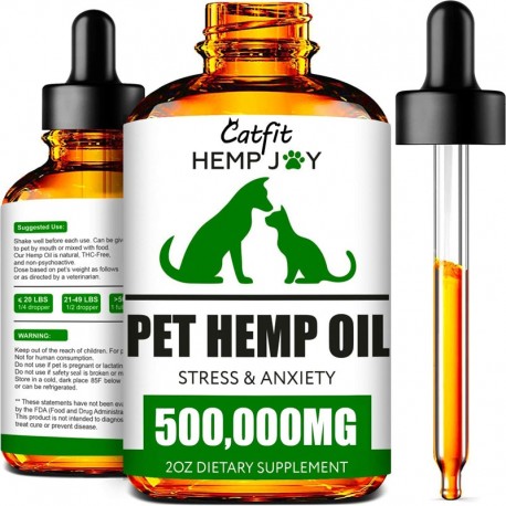 Minch Pet Hemp Oil Pain Relief Oil Dogs Conditioners Natural Herbs Pet Care Oil Joint Hip Improve Immunity Eliminate Fleas|Sets|