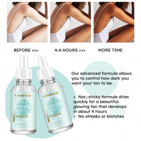 1PCS Self Tanning Drops Body Tanning Lotion Skin Care Tanning Cream Tanner For Daily Skin Care 30mL|Creams|   - AliExpress