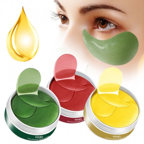 60/120pcs Collagen Crystal Eye Mask Remove Dark Circles Whitening Moisturizing Eyes Mask Eye Patches Firming Face Mask Skin Care