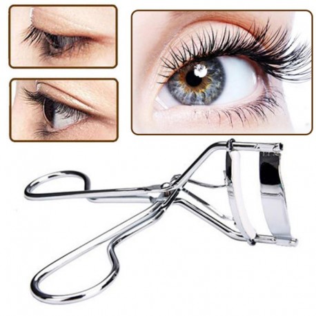 1pc Black/Silver White Curl Eyelash Curler stainless steel eyelash cosmetic makeup eyelash curler curling eyelashes Tool|Eyelash