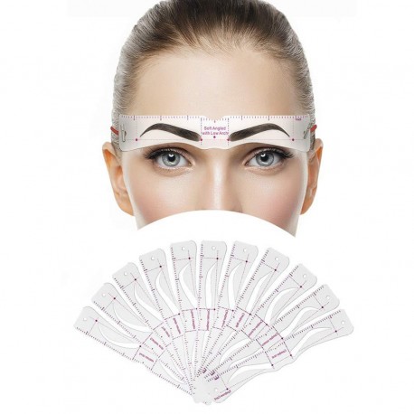 Eyebrow Stencil Kit Makeup Tools DIY Beauty Eyebrow Template Stencil For Women Beauty Tools Accessories|Eyebrow Stencils|   - Al