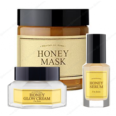 I'm from - Honey Glow Serum 30ml + Cream 50ml + Mask 120g