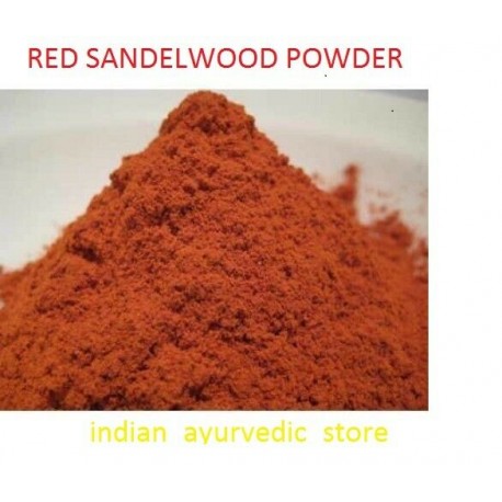Red Sandalwood Powder 100 gm Pterocarpus santalinus Face Mask Skin - Free Ship