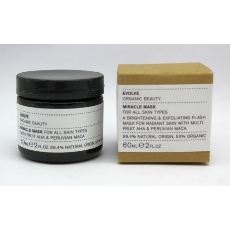 60 ml Evolve Organic Beauty Miracle Mask Gesichts Maske