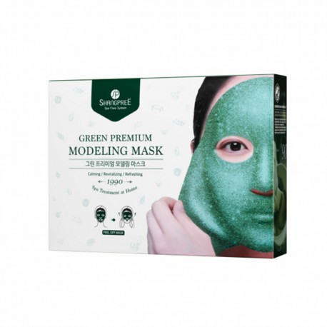 [SHANGPREE] Green Premium Modeling Mask - 1pack (5 uses) / Free Gift