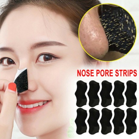 10pcs Nose Blackhead Remover Mask  Acne Treatment Mask