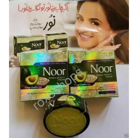 4 Pcs Noor Herbal Beauty Cream Whitening,Pimp