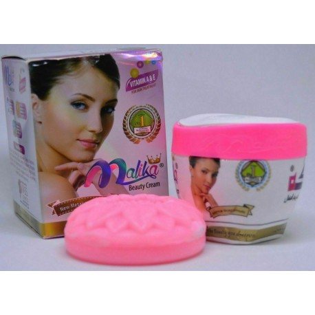 Malika Beauty Cream With Soap FREE SHIPPING WORLD WIDE