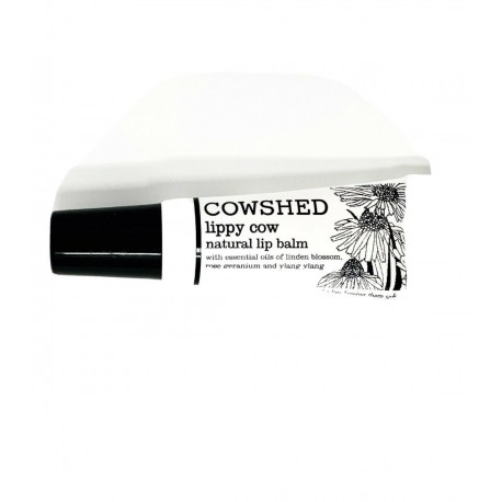SoHo COWSHED Lippy Cow Natural Lip Balm w Essential Oils 5ml/.18oz. *New* RARE