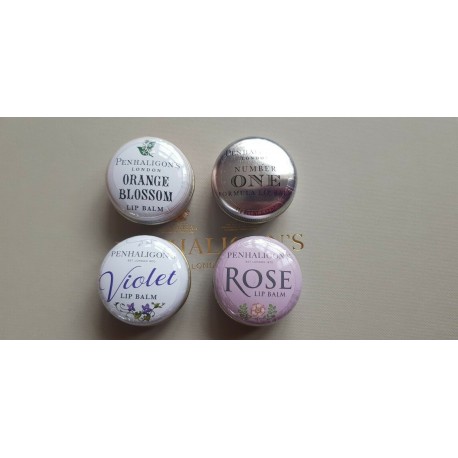 Penhaligon's 4*15g Lip balm, Rose, Violet, Orange  blossom, no 1 *Brand New*❤????