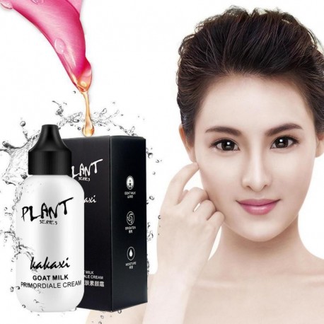 Makeup primer goat milk cream moisturizing glitter waterproof eyes skin care makeup Cosmetic base TSLM1