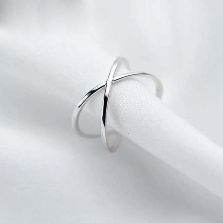 Sterling Silver Cross Rings for Women Wedding Trendy Jewelry Large Adjustable Antique Rings