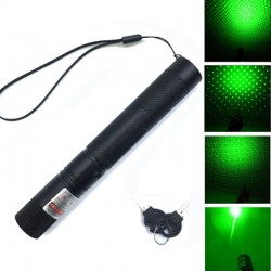 Laser Pointer Adjustable Focus Green Light