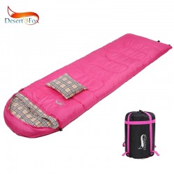 Flannel Sleeping Bags with Pillow  4 Season