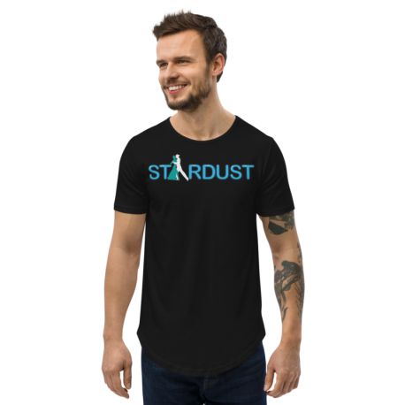 Curved Hem T-Shirt - Stardust