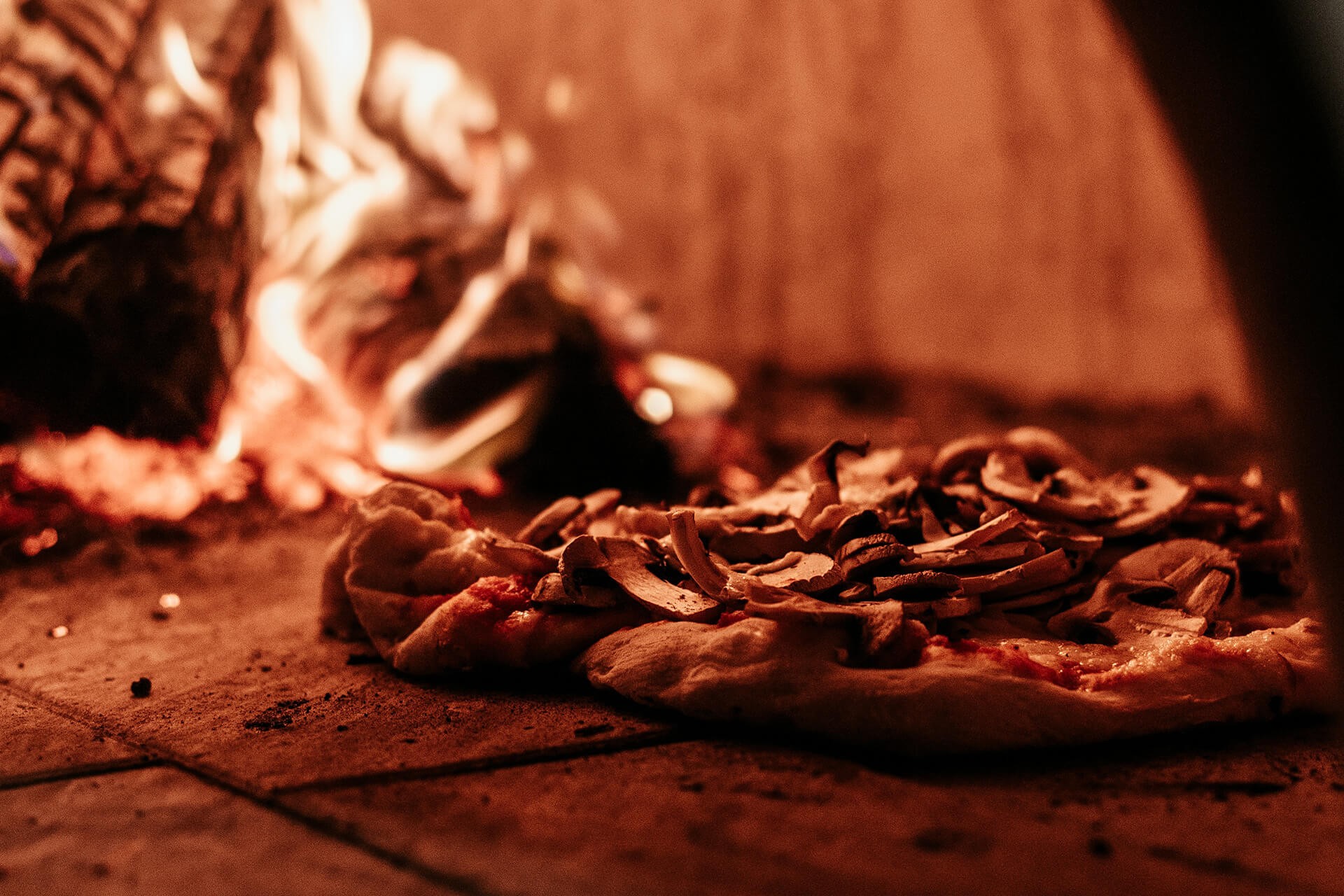 WOOD-FIRED PIZZA