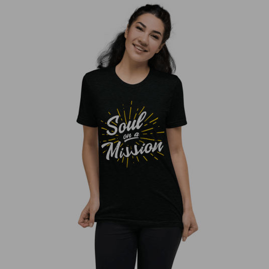 Soul On A Mission (Short Sleeve T) Light