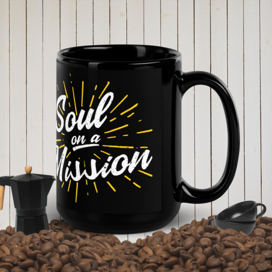 Black Glossy Mug (SOAM)