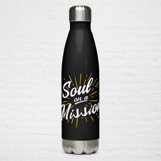 Stainless Steel Water Bottle, (LOD-SOAM)