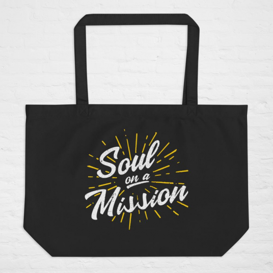 Organic Tote Bag, (LOD-SOAM)