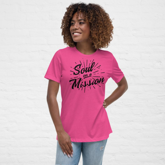 Women's, Relaxed T-Shirt, (DOL-SOAM)