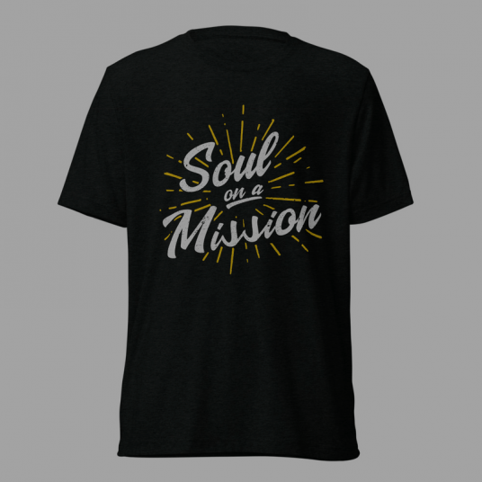 Soul on a Mission, light on dark